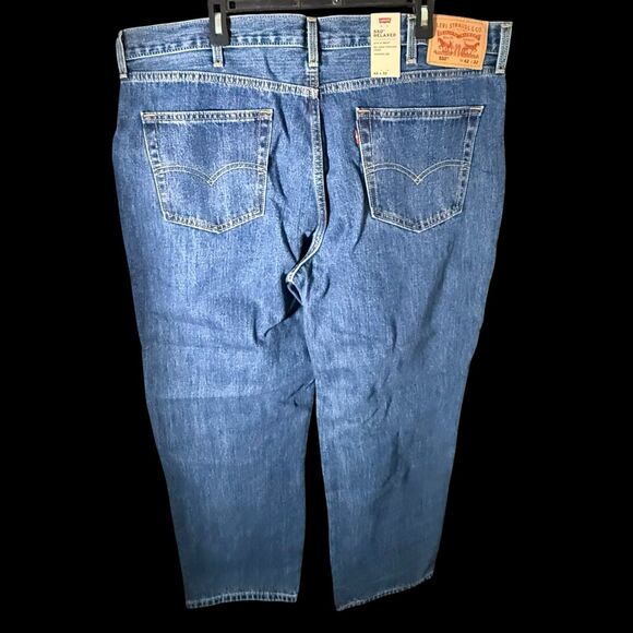 Levis 550 Relaxed 42 X 32 Jeans New with Tags (B) - Picture 6 of 13